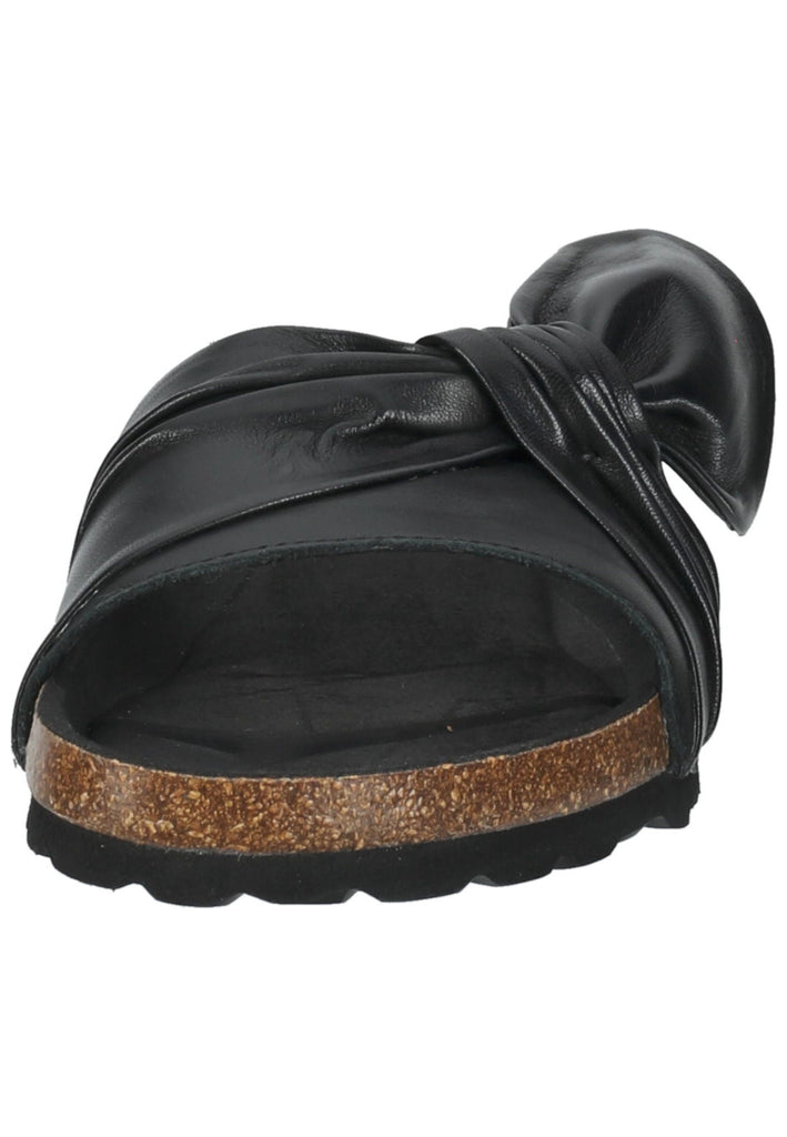 Bullboxer Pantoletten Leder Schwarz/Braun