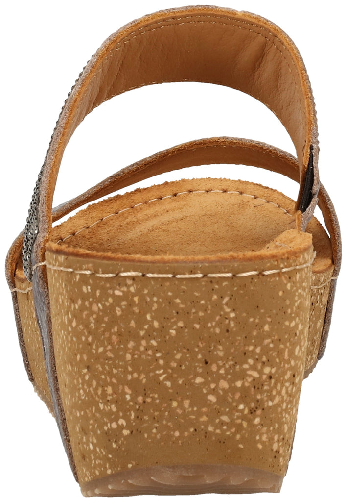 Bullboxer Pantoletten Leder Silber