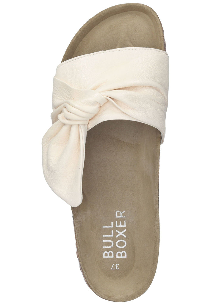 Bullboxer Pantoletten Leder Weiß