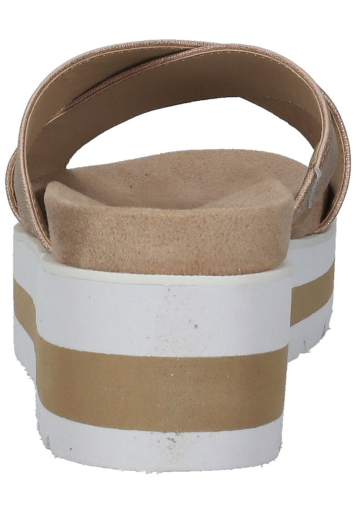 Bullboxer Pantoletten Lederimitat Gold