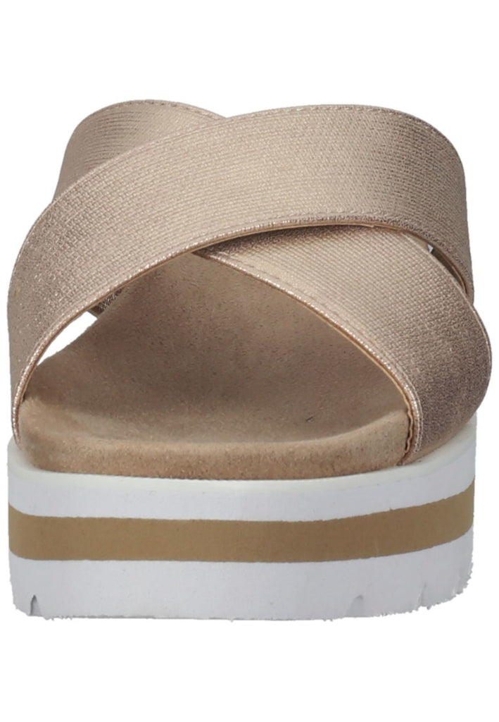 Bullboxer Pantoletten Lederimitat Gold