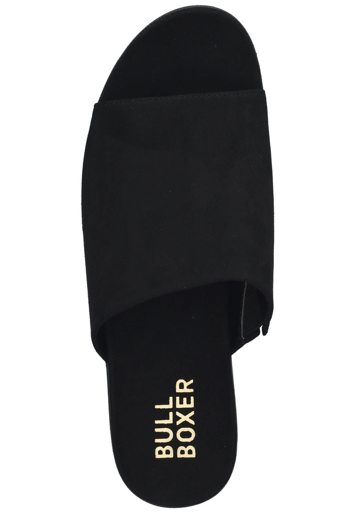 Bullboxer Pantoletten Textil Schwarz