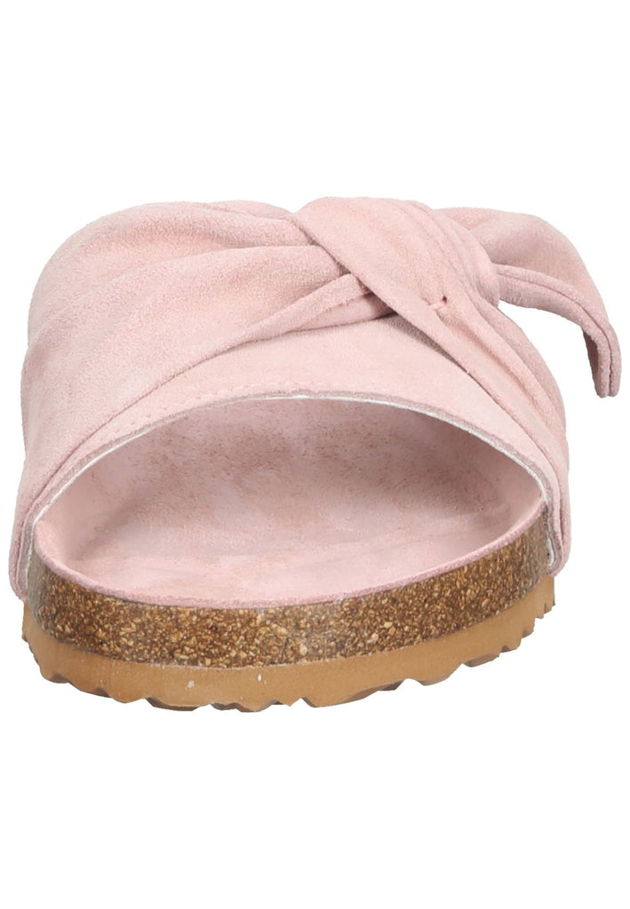 Bullboxer Pantoletten Veloursleder Rosa