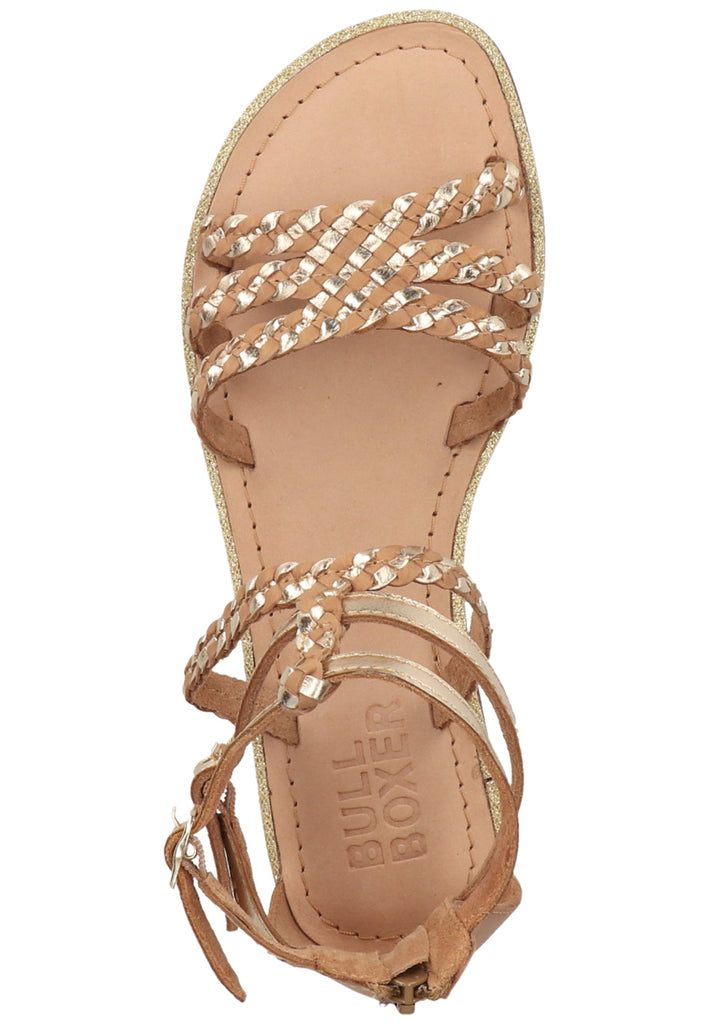 Bullboxer Sandalen Leder Gold