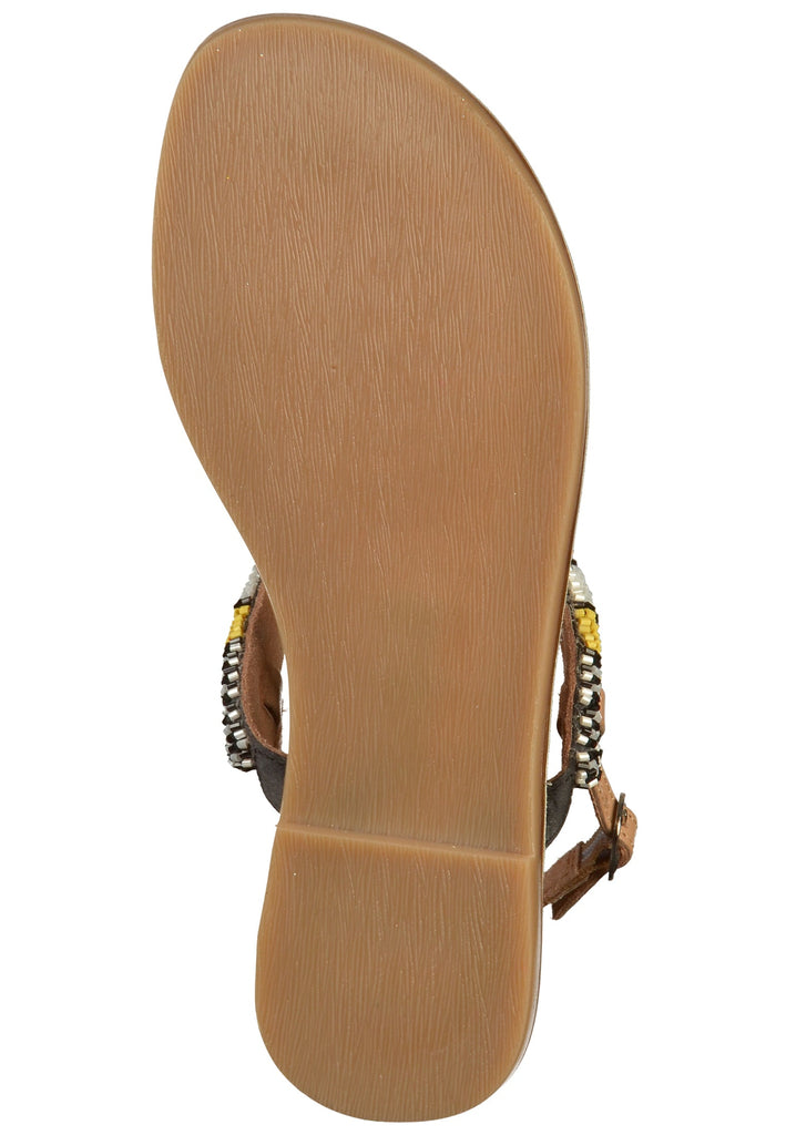 Bullboxer Sandalen Leder/Textil Natural