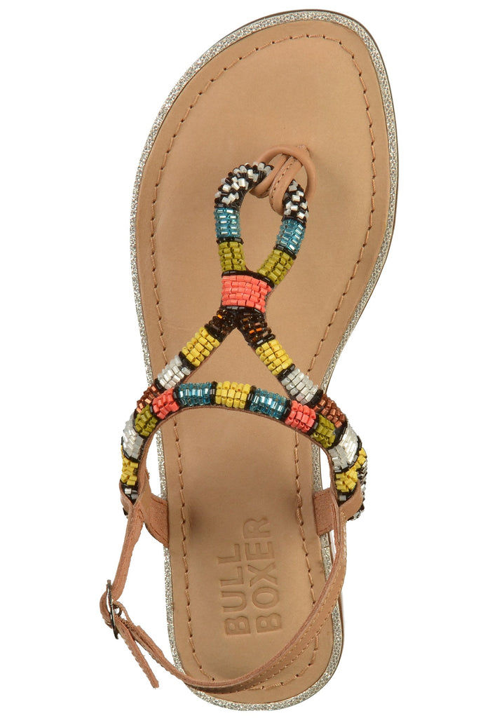 Bullboxer Sandalen Leder/Textil Natural