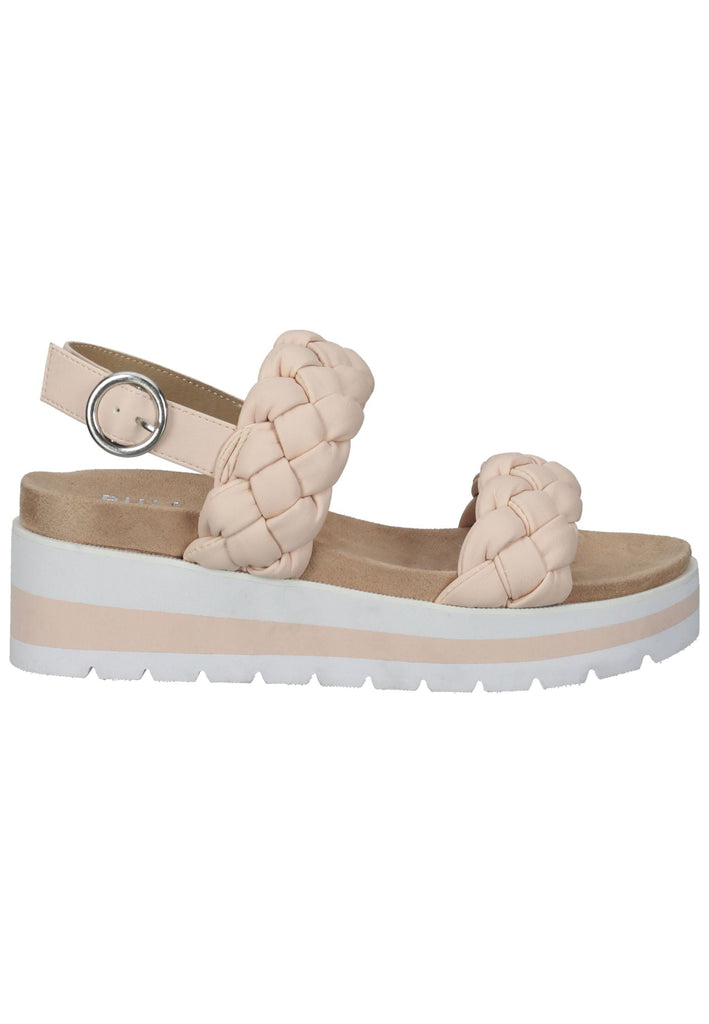 Bullboxer Sandalen Lederimitat Rosa/Weiß