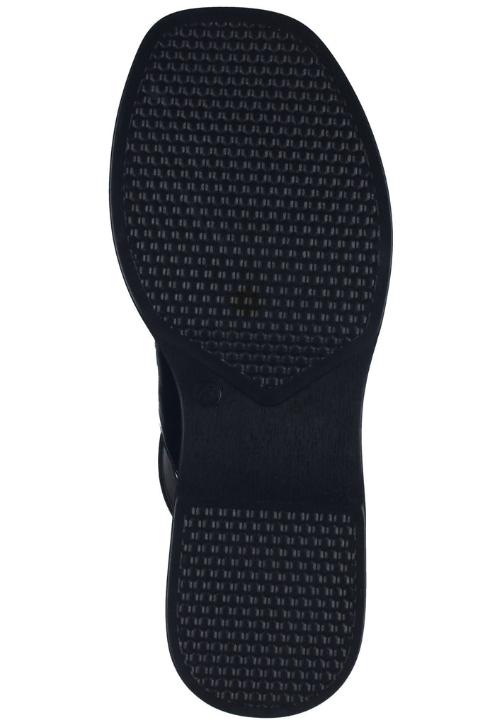 Bullboxer Sandalen Lederimitat Schwarz