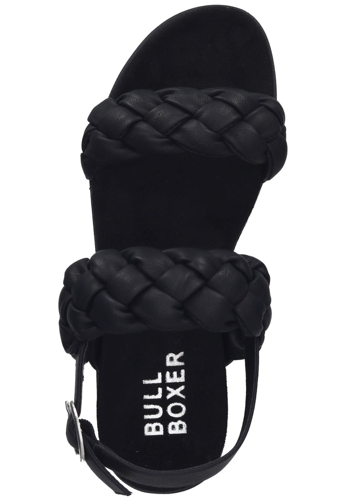 Bullboxer Sandalen Lederimitat Schwarz