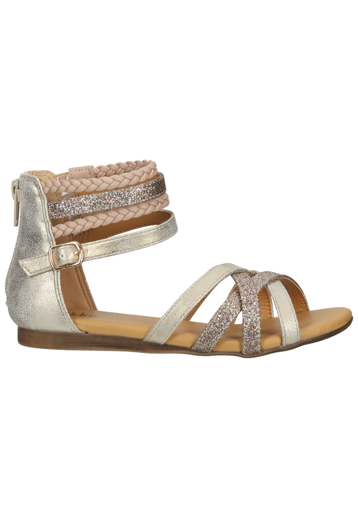 Bullboxer Sandalen Lederimitat Silber