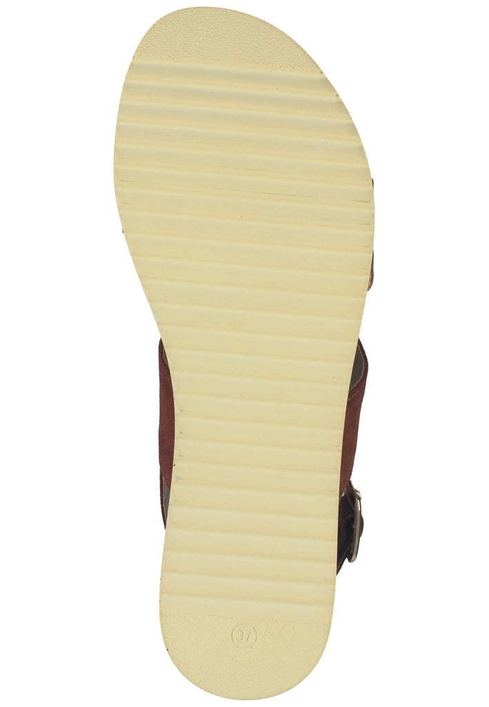 Bullboxer Sandalen Lederimitat/Textil Braun