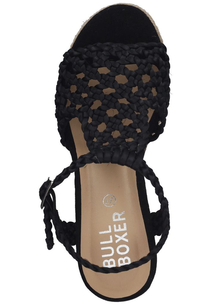 Bullboxer Sandalen Textil Schwarz/Beige