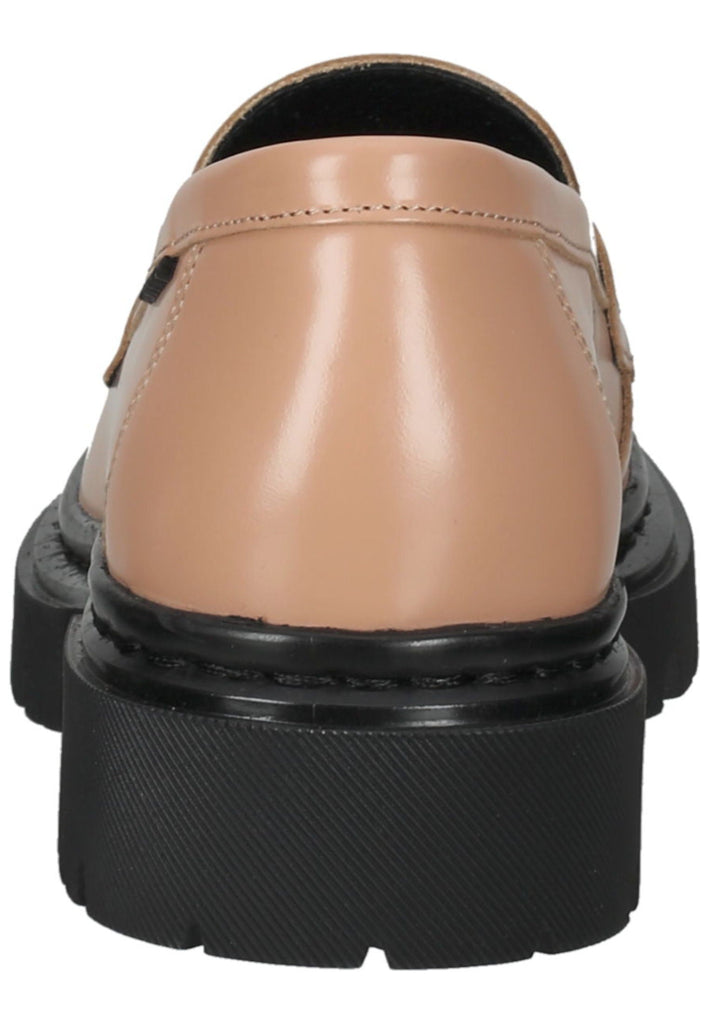 Bullboxer Slipper Leder Beige/Schwarz