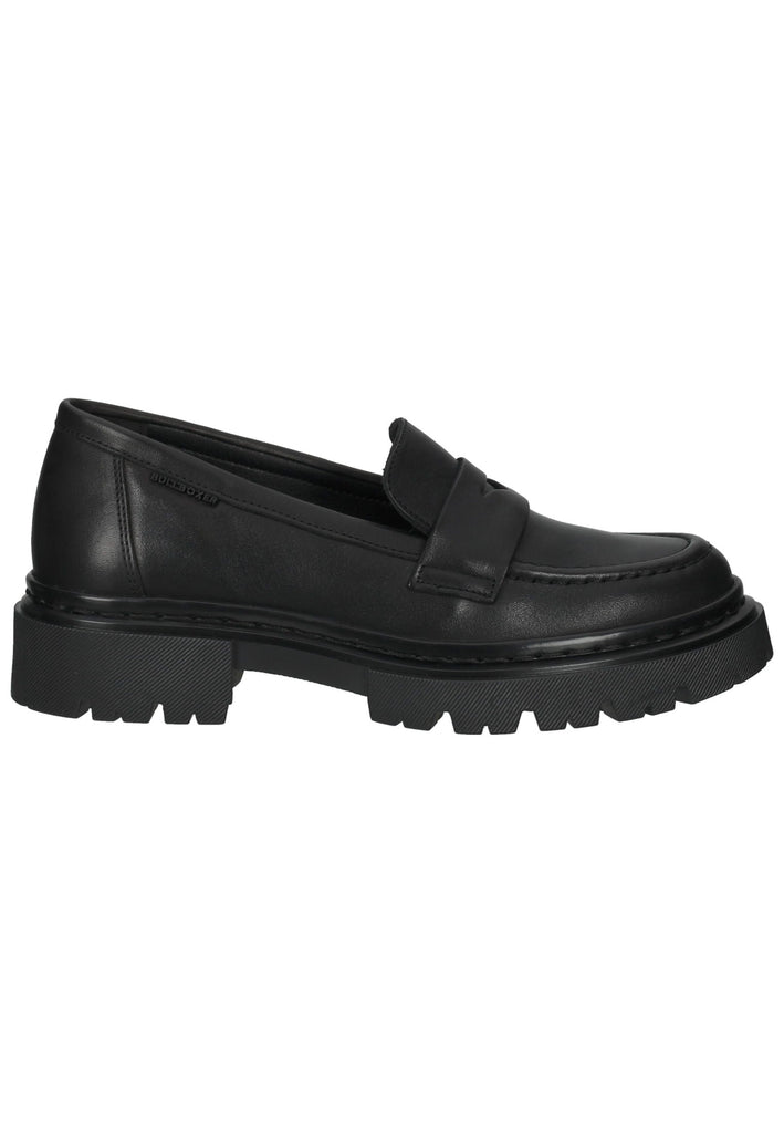 Bullboxer Slipper Leder Schwarz