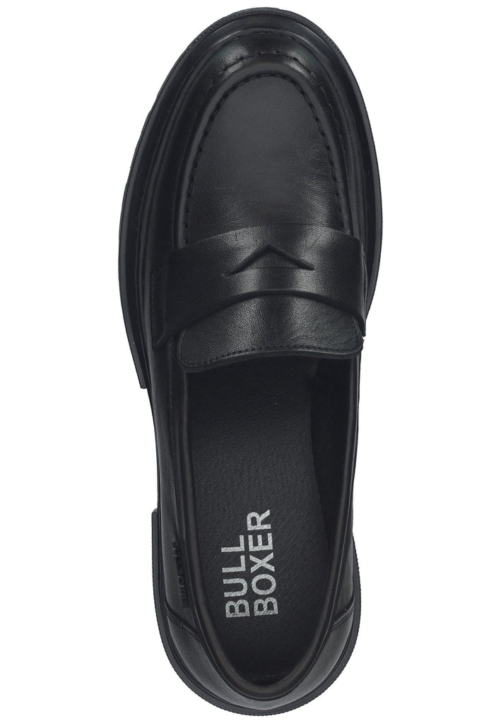 Bullboxer Slipper Leder Schwarz