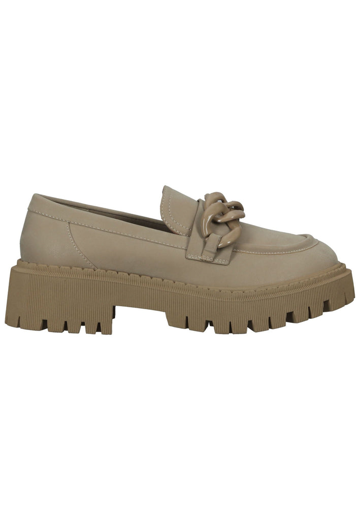 Bullboxer Slipper Lederimitat Beige