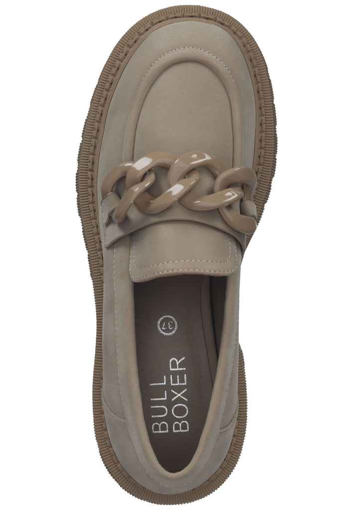Bullboxer Slipper Lederimitat Beige