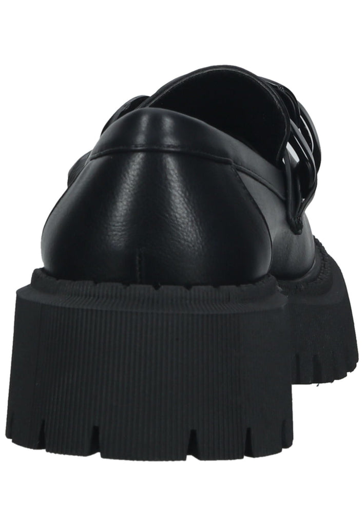 Bullboxer Slipper Lederimitat Schwarz