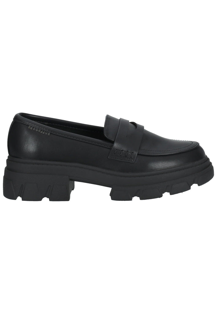 Bullboxer Slipper Lederimitat Schwarz