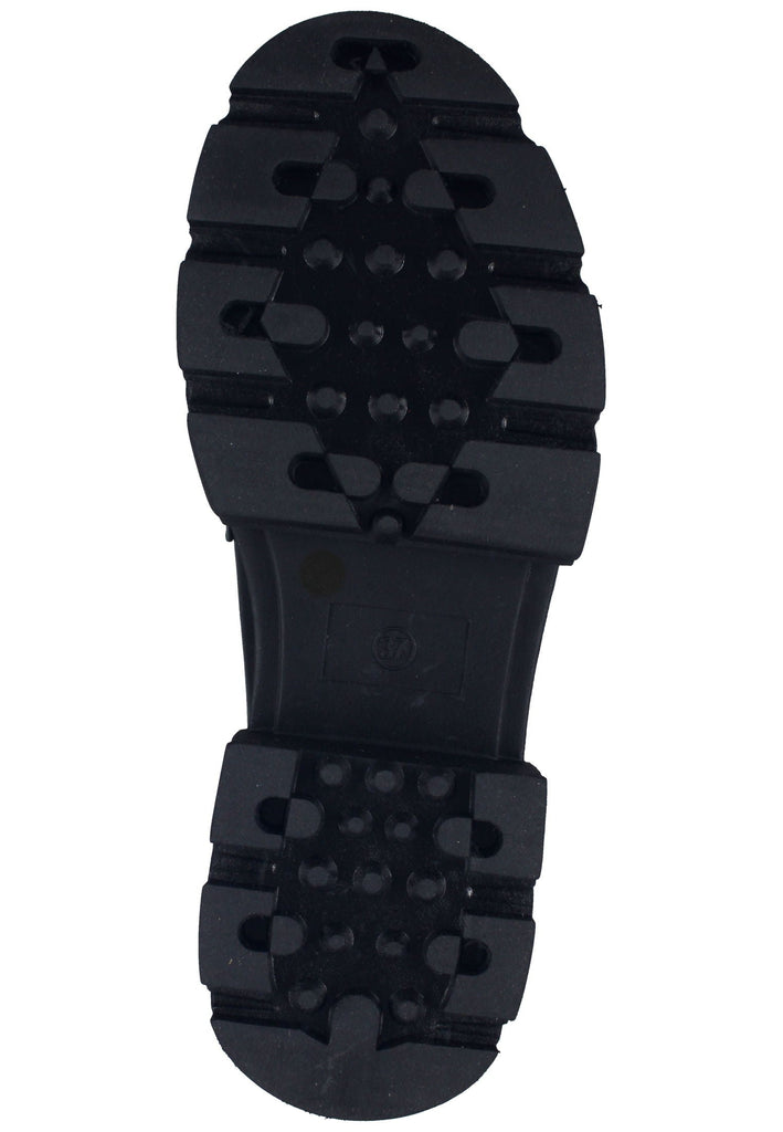 Bullboxer Slipper Lederimitat Schwarz