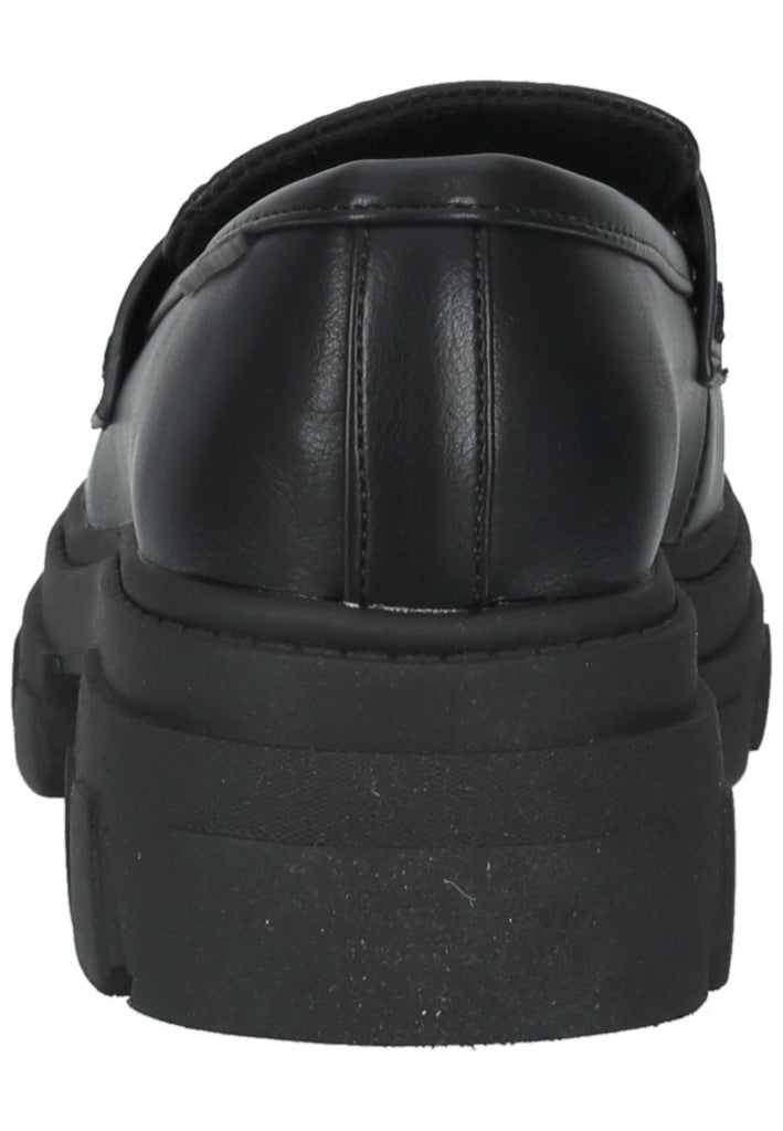 Bullboxer Slipper Lederimitat Schwarz