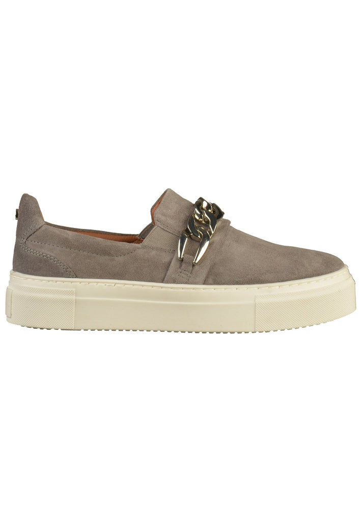 Bullboxer Slipper Veloursleder Dunkelgrau