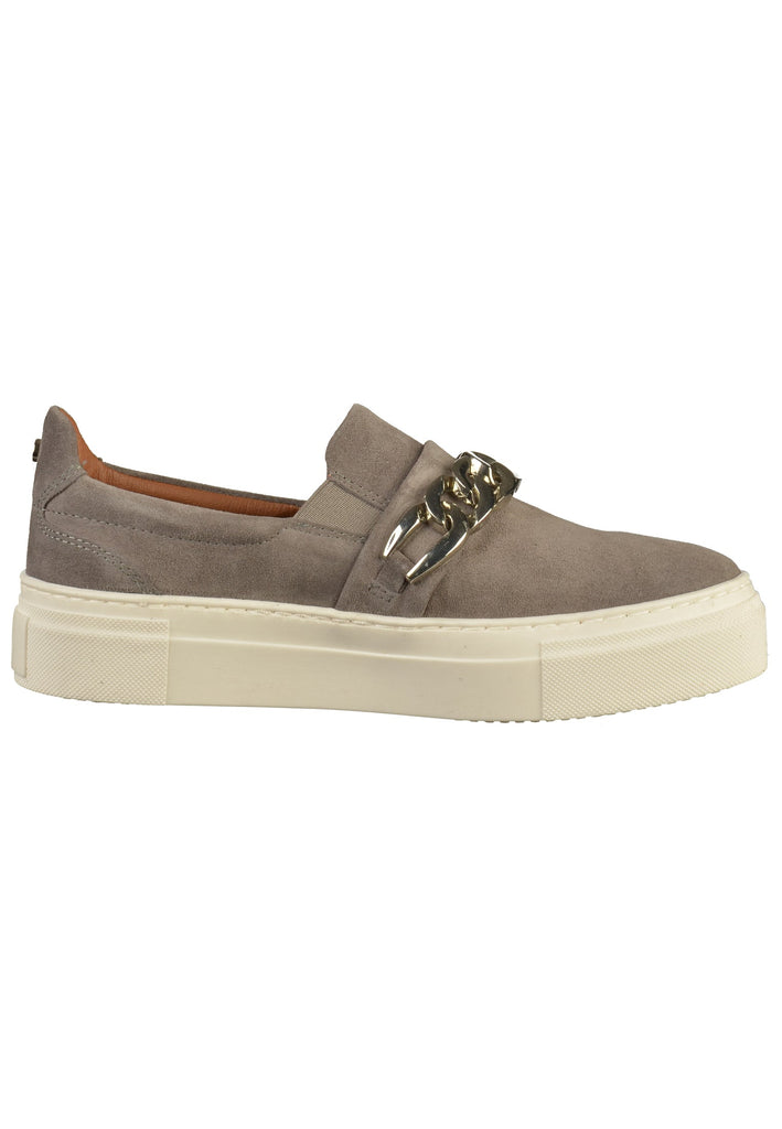 Bullboxer Slipper Veloursleder Dunkelgrau