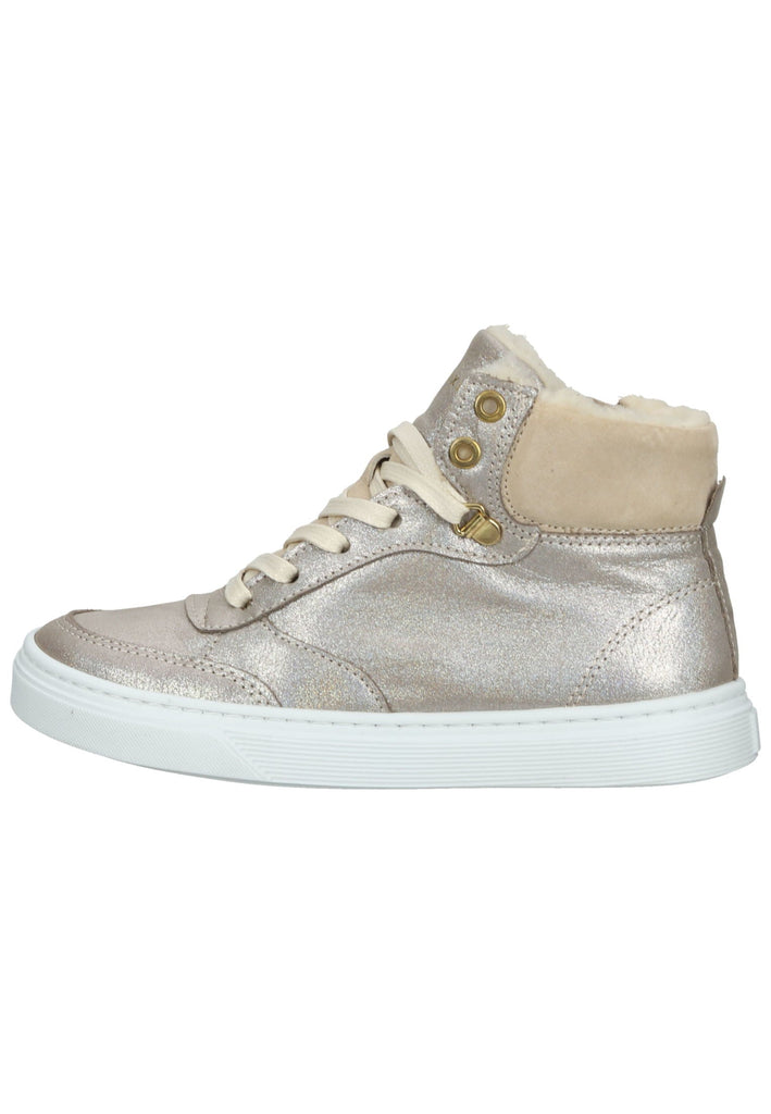 Sneaker Bullboxer Sneaker Leder Silber Warmfutter
