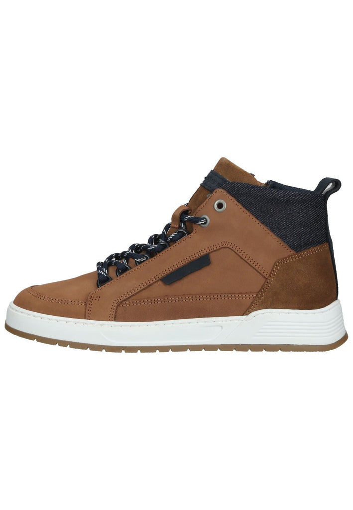 Sneaker Bullboxer Sneaker Leder/Textil Cognac