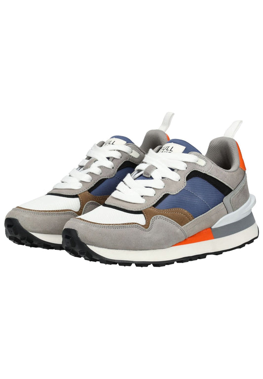 Bullboxer Sneaker Leder Grau/Blau