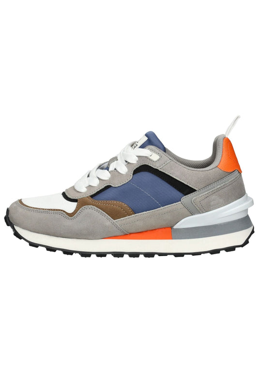 Bullboxer Sneaker Leder Grau/Blau