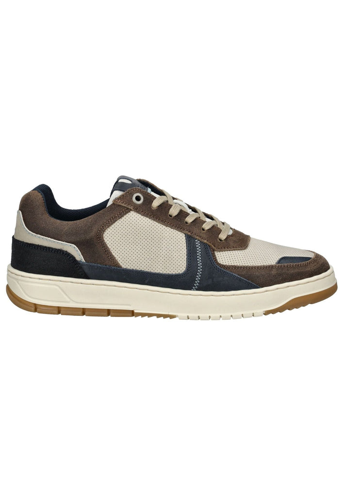 Bullboxer Sneaker Leder Grau/Braun