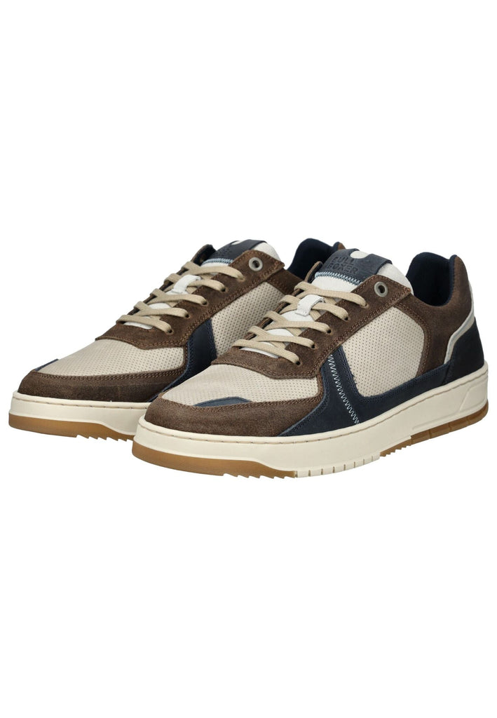 Bullboxer Sneaker Leder Grau/Braun