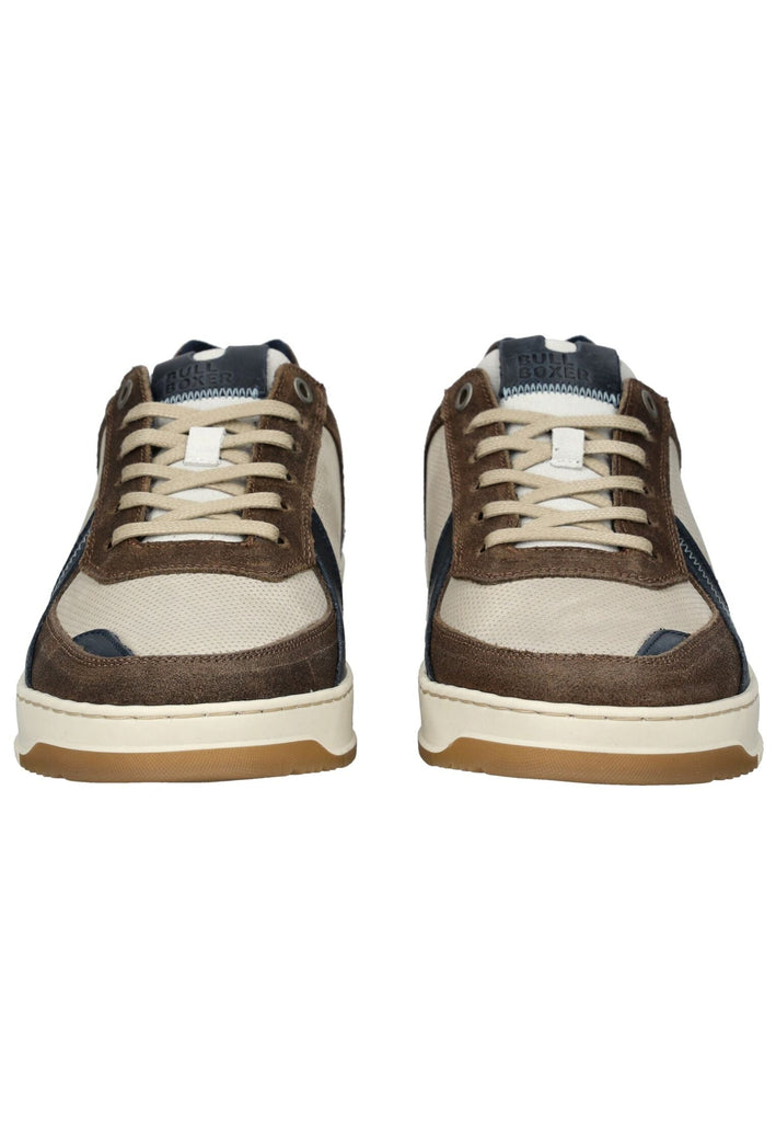 Bullboxer Sneaker Leder Grau/Braun