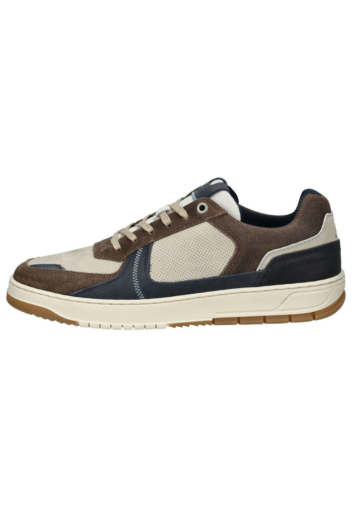 Bullboxer Sneaker Leder Grau/Braun