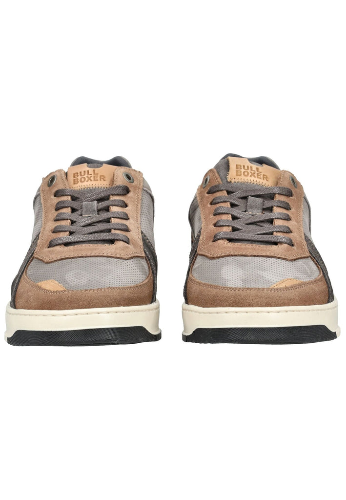 Bullboxer Sneaker Leder Grau/Braun