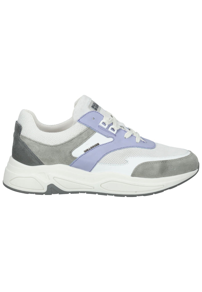 Bullboxer Sneaker Leder Grau/Hellblau