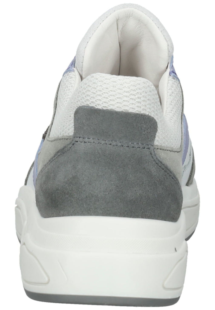 Bullboxer Sneaker Leder Grau/Hellblau