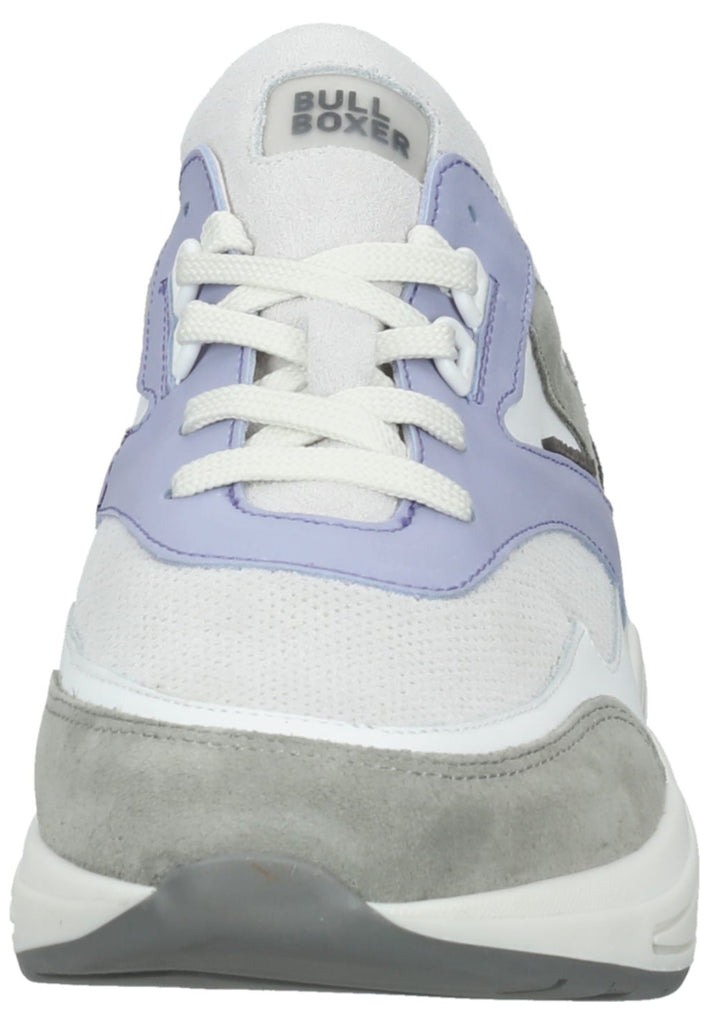 Bullboxer Sneaker Leder Grau/Hellblau