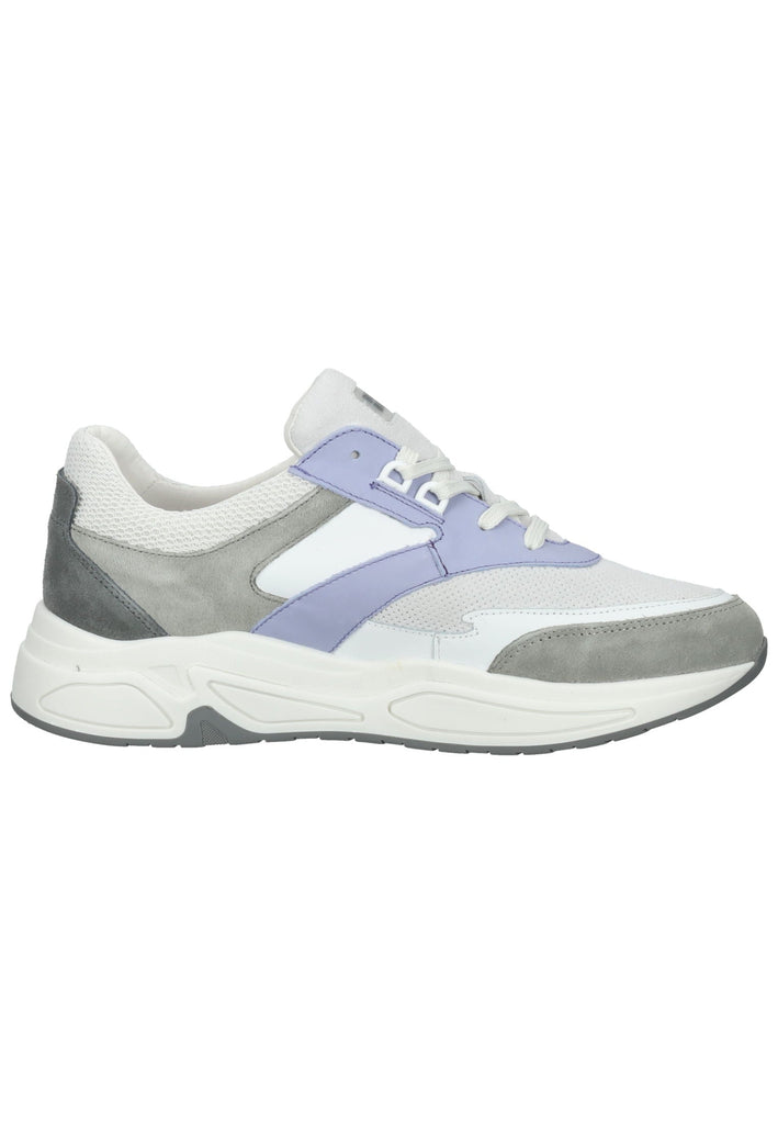 Bullboxer Sneaker Leder Grau/Hellblau
