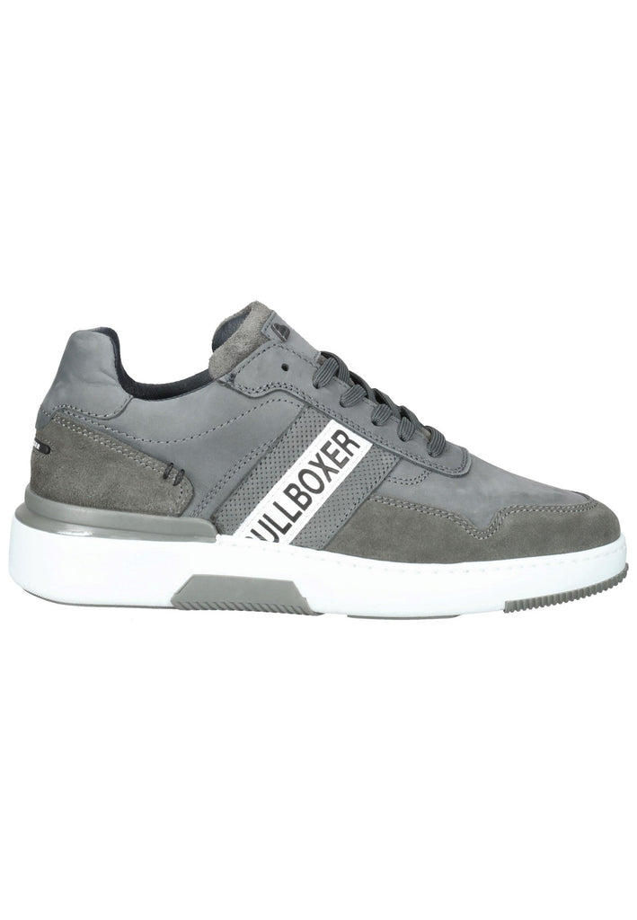 Bullboxer Sneaker Leder Grau/Weiß