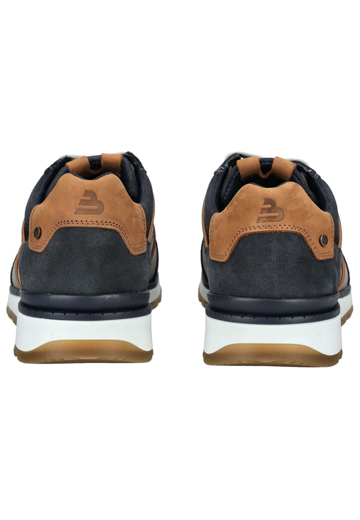 Bullboxer Sneaker Leder Navy/Grau