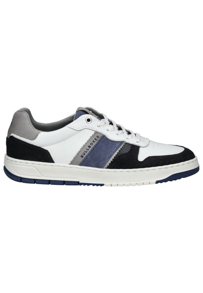 Bullboxer Sneaker Leder Navy/Weiß
