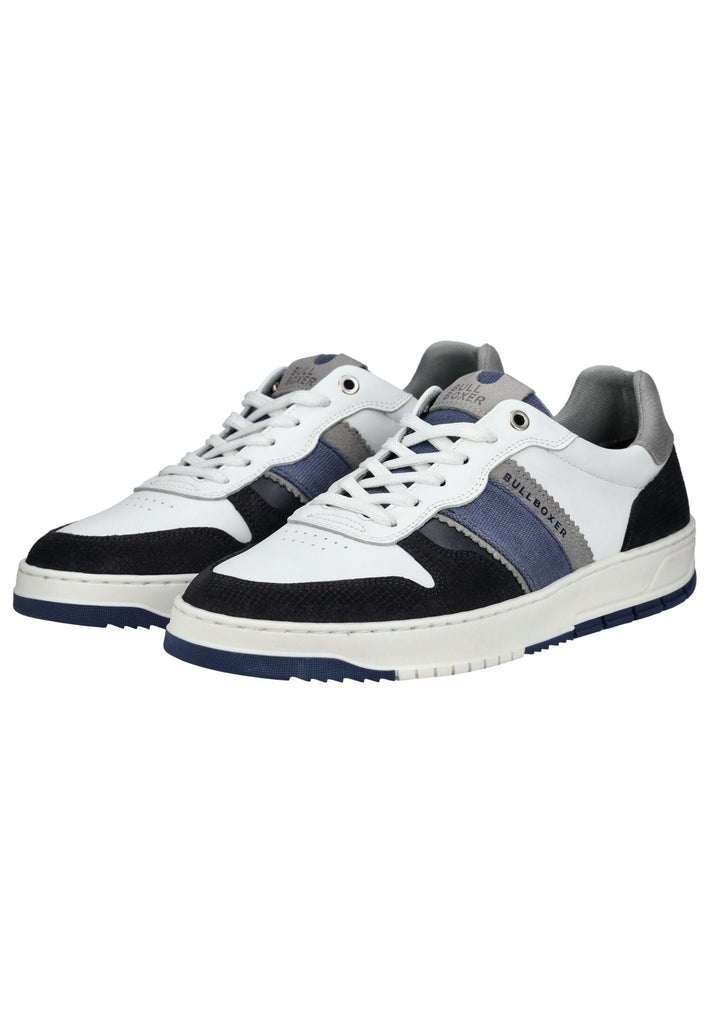 Bullboxer Sneaker Leder Navy/Weiß