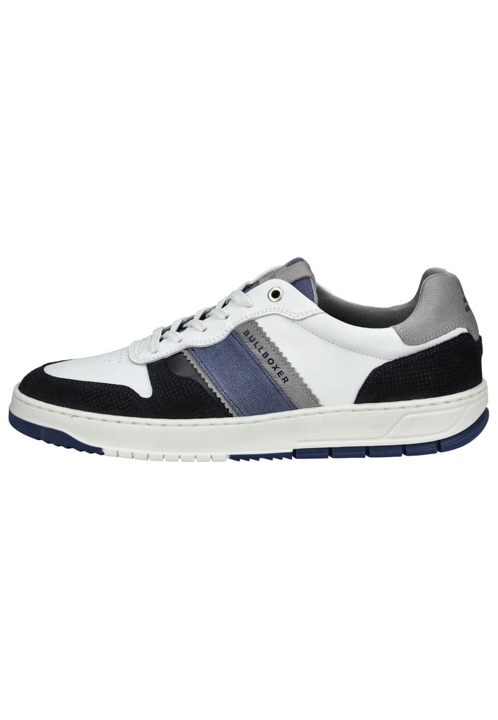 Bullboxer Sneaker Leder Navy/Weiß