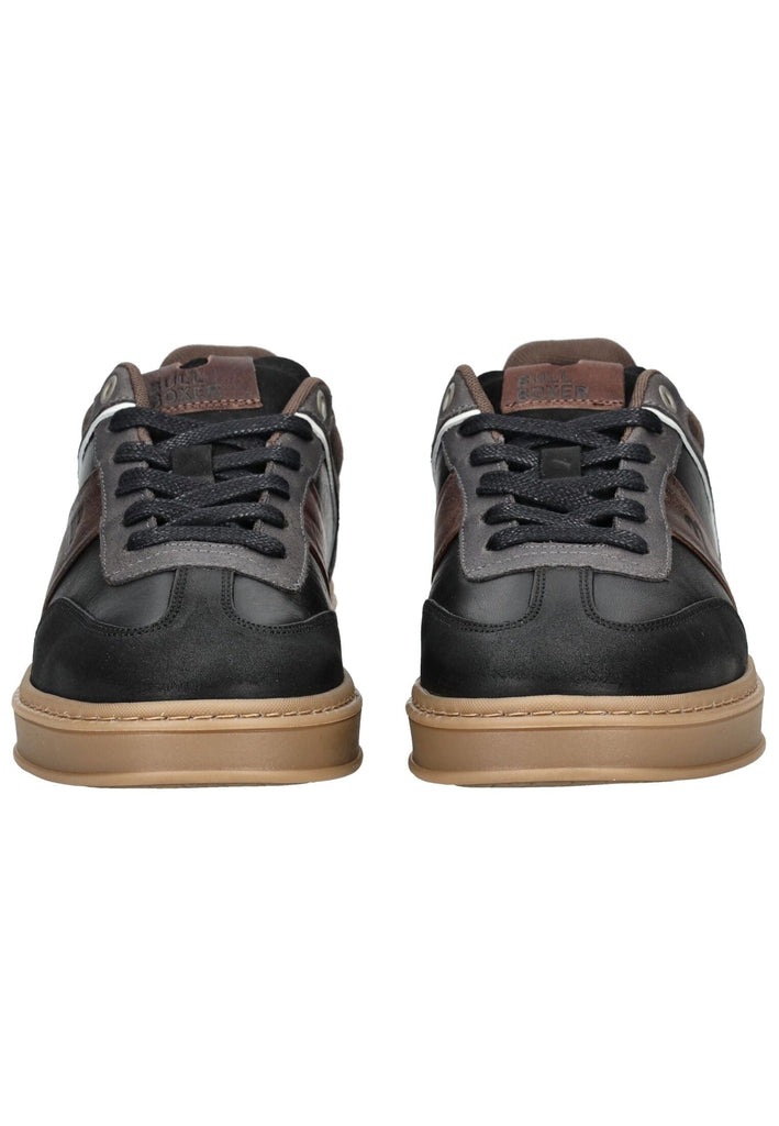 Bullboxer Sneaker Leder Schwarz/Braun