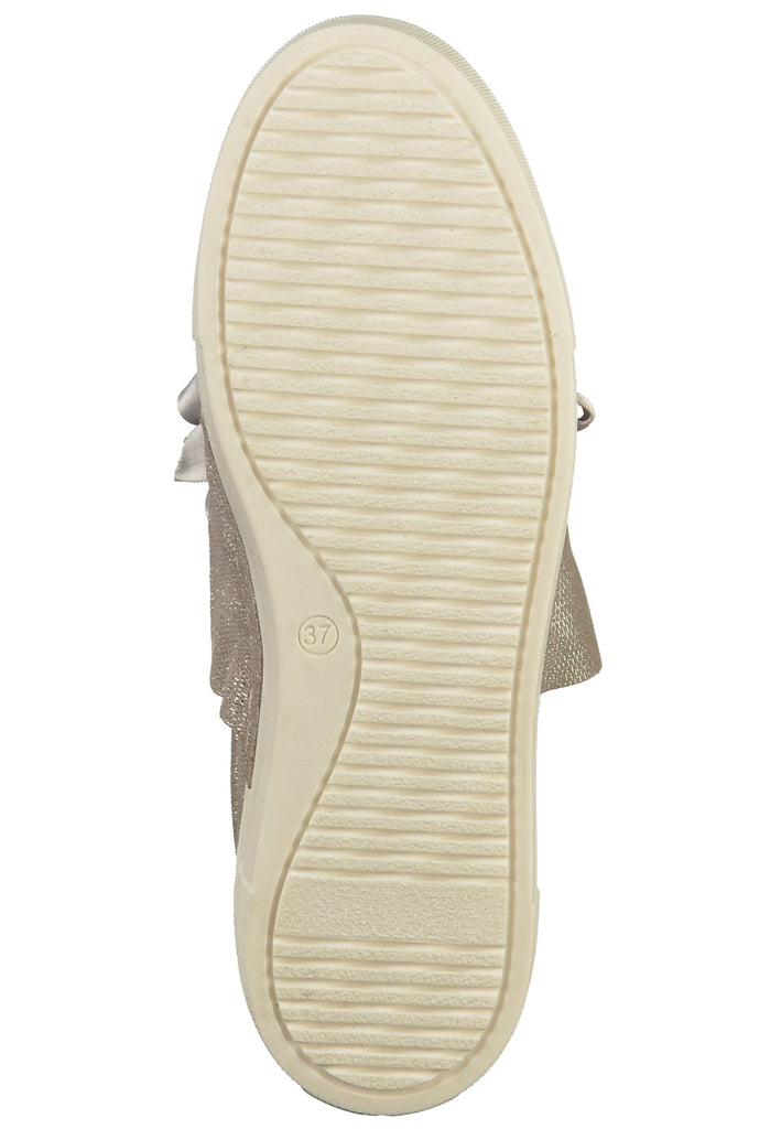 Bullboxer Sneaker Leder Silber