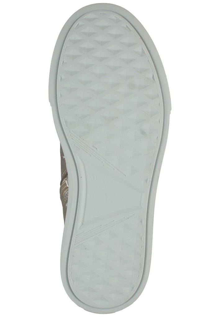 Bullboxer Sneaker Leder Silber Warmfutter