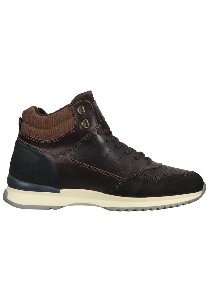 Bullboxer Sneaker Leder/Textil Braun Warmfutter