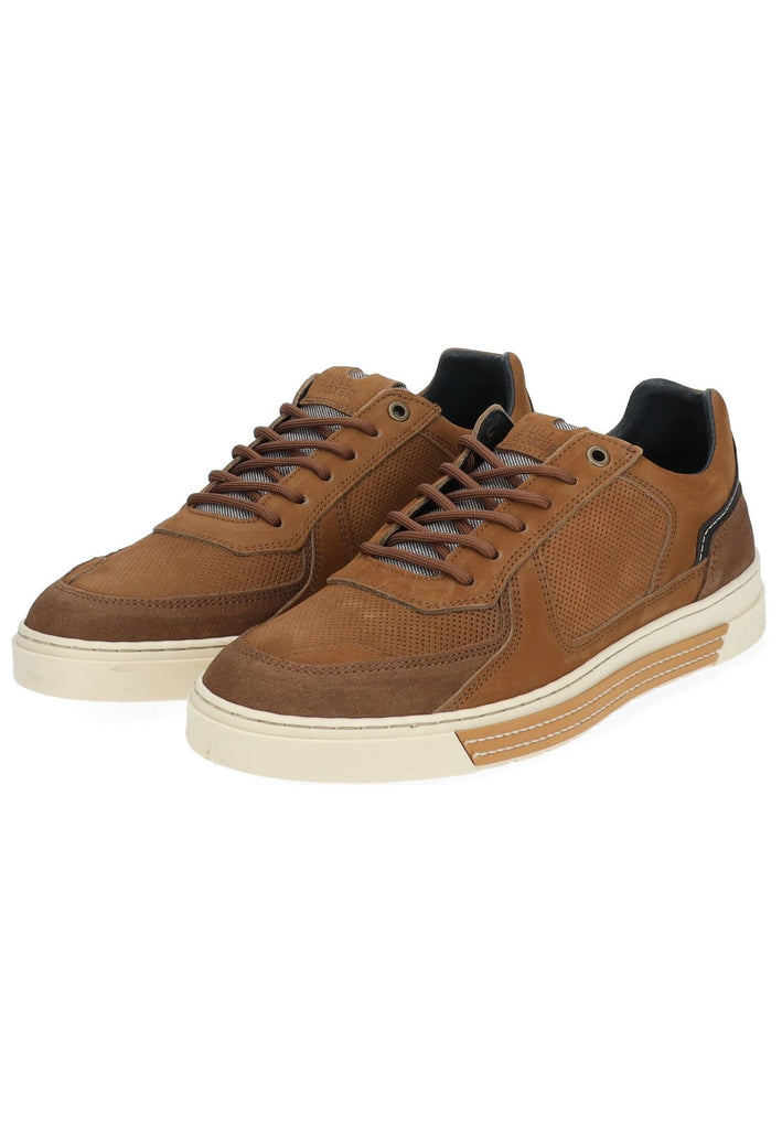 Bullboxer Sneaker Leder/Textil Cognac